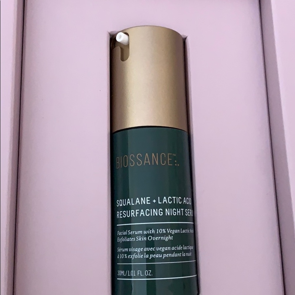 Biossance Squalene + Lactic Acid Resurfacing Serum